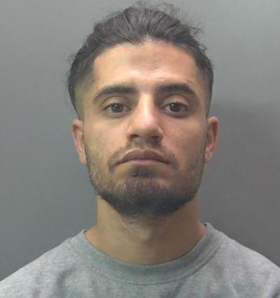 Yunis Ramadan (21) of of Stoke Road, Slough, Berkshire pleaded guilty to possession with intent to supply cannabis and being in possession of a machete in a public place. He was jailed for  two-and-a-half years