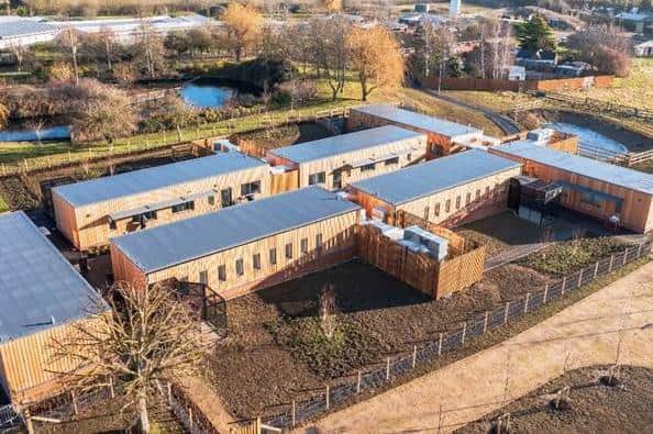 The £2.4 million centre in Cambridgeshire is a 43-acre site.