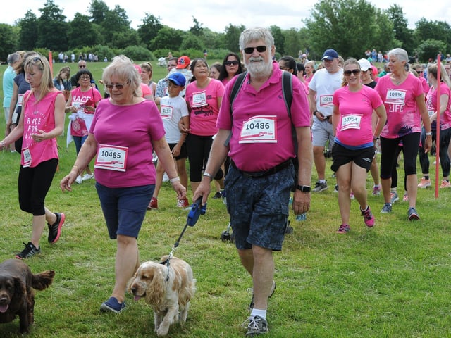 Pictures from the 2019 Race for Life in Peterborough