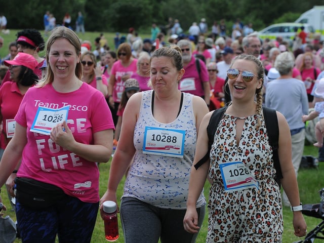 Pictures from the 2019 Race for Life in Peterborough