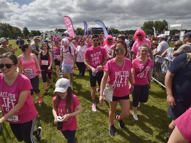 Pictures from the 2019 Race for Life in Peterborough
