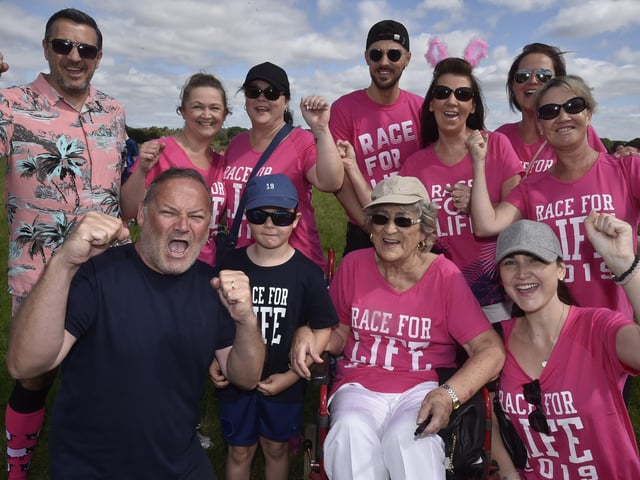 Pictures from the 2019 Race for Life in Peterborough