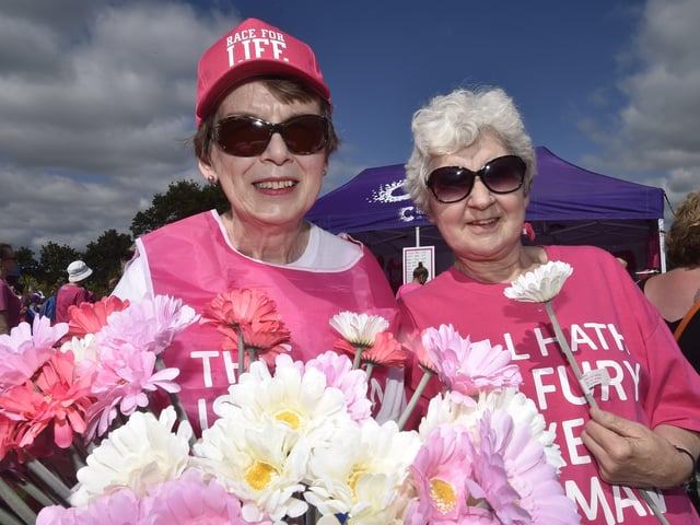 Pictures from the 2019 Race for Life in Peterborough