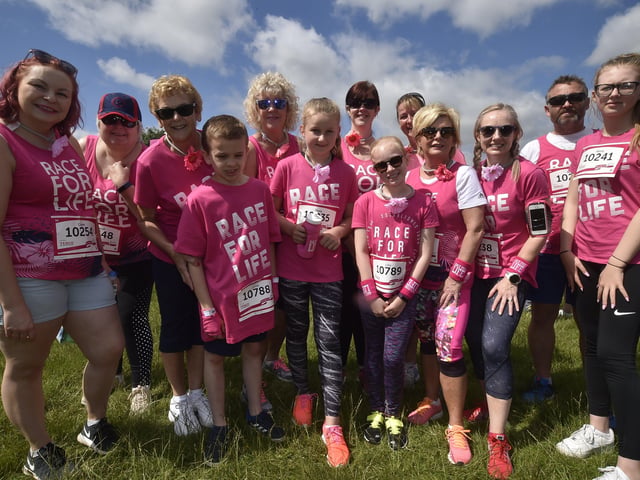 Pictures from the 2019 Race for Life in Peterborough