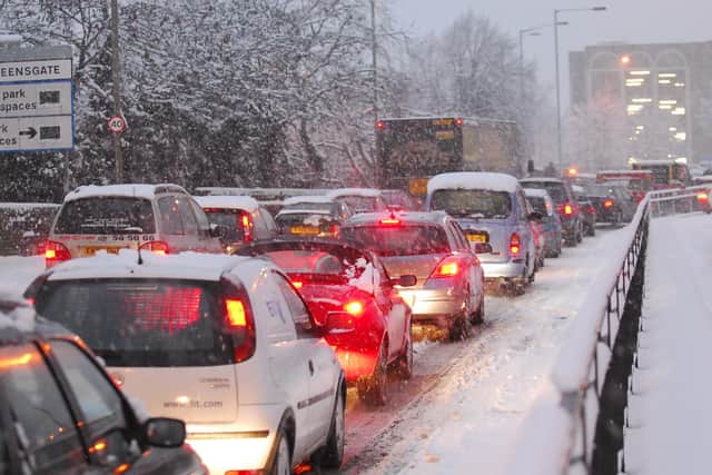 WEATHER - Heavy snow brings city to a standstillSnow chaos