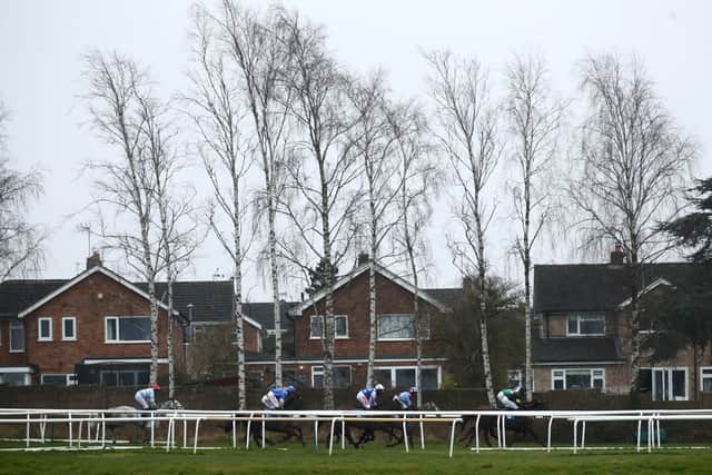 Racing at Leicester. Photo: Tim Goode/Getty Images.