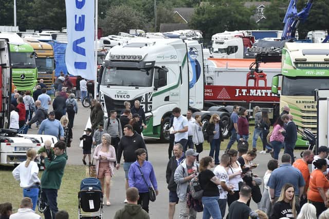 Truckfest 2021 at the East of England Showground.