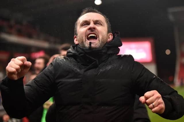 Luton Town manager Nathan Jones. Photo: Nathan Stirk, Getty Images.