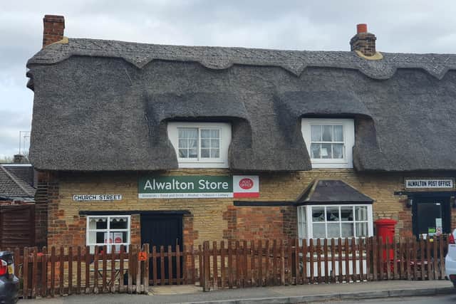 Alwalton Store and Post Office.