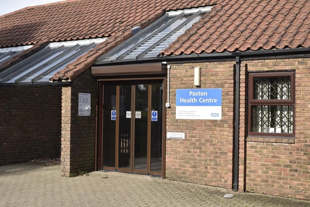 There are 3,574 patients per GP at Paston Medical Centre. In total there are 13,821 patients and the full-time equivalent of 3.9 GPs.