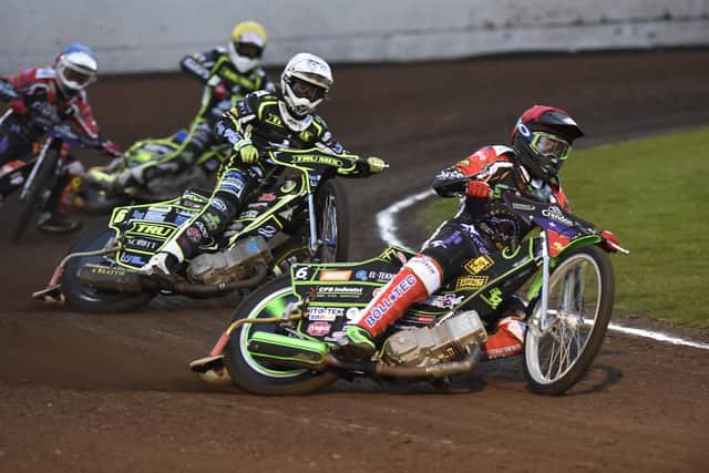 Ben Basso out in front for Panthers in the win over Ipswich. Photo: David Lowndes.