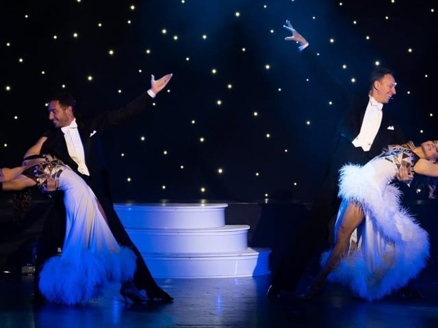 The Ballroom Boys’ double act are back .
The fabulous Strictly Come Dancing stars promise another wonderful evening of old-fashioned variety – dance, comedy and song!