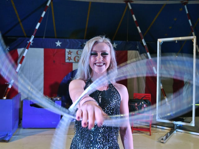 Featuring amazing aerialists, dazzling jugglers, acrobats, hula hoops and a daredevil motorbike carousel. And clown Jerry is sure to have audiences of all ages laughing at his mad-cap antics. You can book online @TicketSource.co.uk