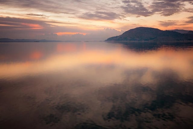Sunrise over the Lake