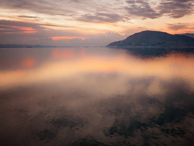 Sunrise over the Lake