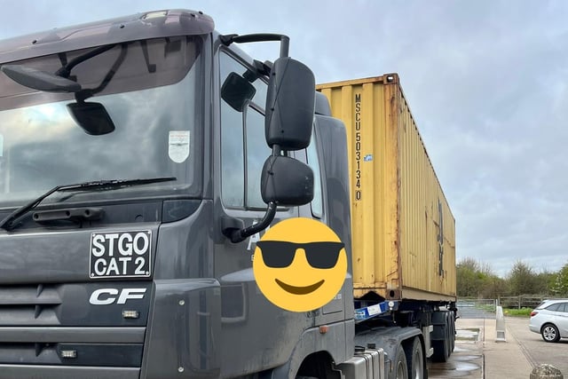 Officers received a call from DVSA Enforcement about concerns over the licence of this driver in Sawtry. Checks showed he was not allowed to drive anything over 3.5 tonnes - and uninsured. Driver reported and vehicle seized.