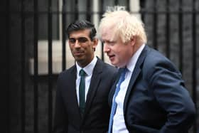 Rishi Sunak and Boris Johnson - Getty