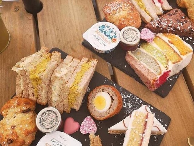 Afternoon Tea at The Chalkboard on Peterborough Embankment.