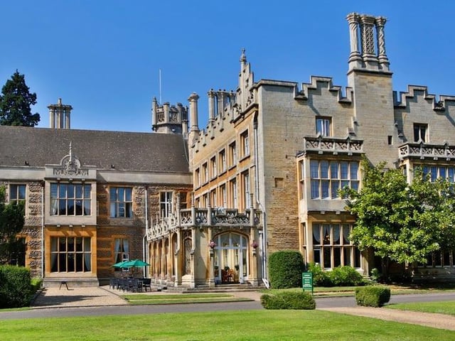 Afternoon Tea at Orton Hall Hotel, in Orton Longueville.