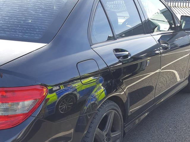 The driver of this vehicle in Peterborough was asked for his licence but showed officers a photo of an international driving permit. Officers asked him where he took his test - but he could not answer. Driver reported and vehicle seized.