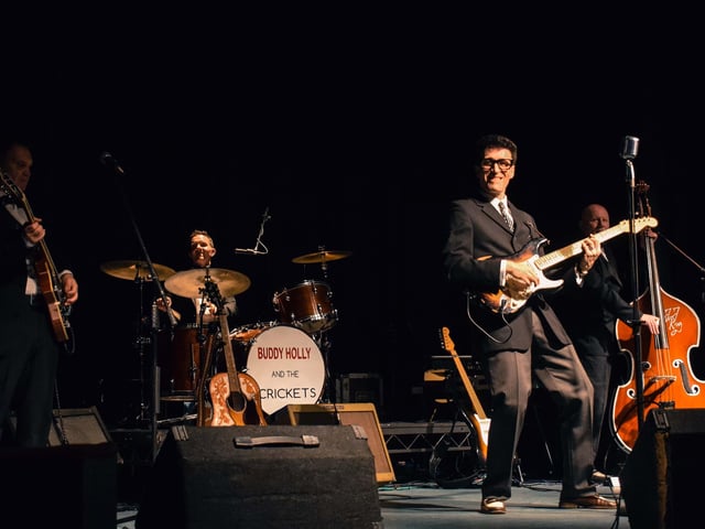Be Bop a Lula
The Cresset, April 24
West End smash hit theatre show Be Bop a Lula presents a slice of rock’n’roll history featuring the music of four giants of rock’n’roll – Eddie Cochran, Gene Vincent, Billy Fury and Buddy Holly. . .