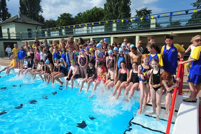 City of Peterborough Swimming Club (COPS) and the Lido celebrate their 75th Anniversaries at the pool with a gala in 2011