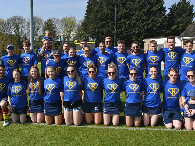 Brummitt hockey tournament at Bretton Gate. Ragamuffins A & B teams. Photo: David Lowndes