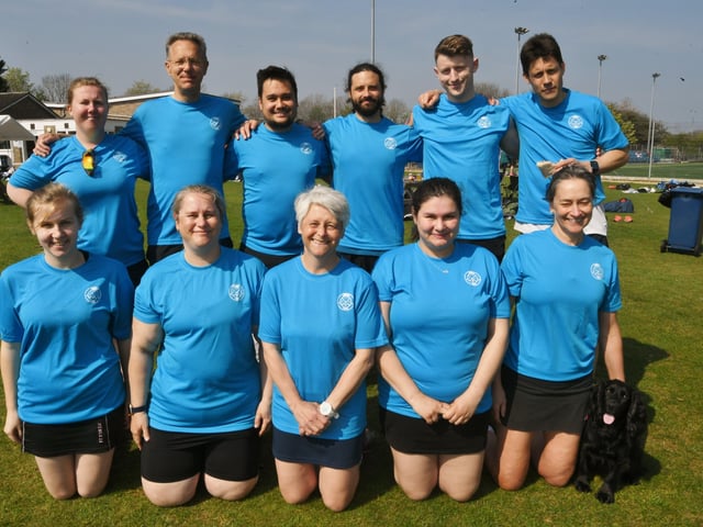 Brummitt hockey tournament at Bretton Gate. Nomads Misfits team. Photo: David Lowndes