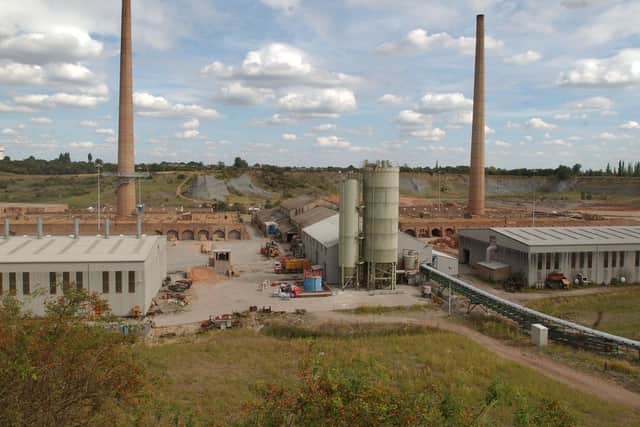 The former Saxon brickworks in use in 2008.