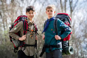 Whittlesey Scouts Thomas and Peter who are fundraising to got to the World Jamboree.