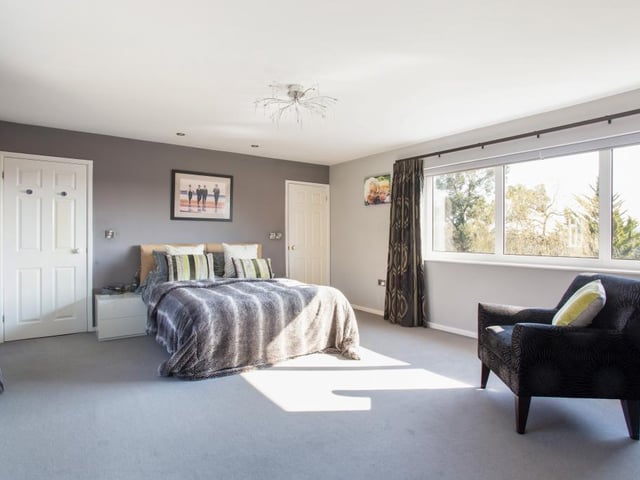 The property has four double bedrooms and three en-suites.