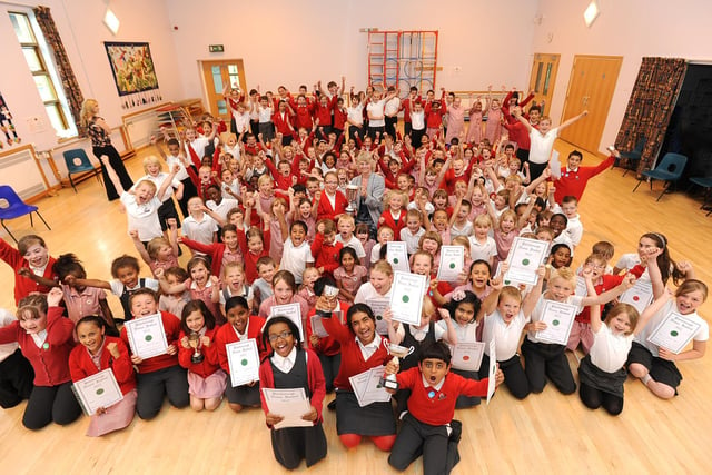Heritage Park Primary School in Park Farm Way received an outstanding Ofsted rating after a full inspection on March 5, 2012. The report was published on April 19, 2012.
