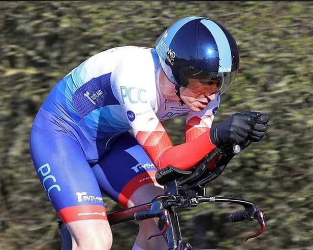 Peterborough Cycling Club's Paul Pardoe retained his title.