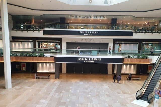 John Lewis did not re-open yesterday