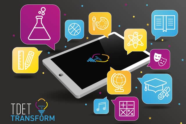 Pupils will be given iPads as part of the TDET Transform project