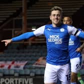 Sammie Szmodics has a big smile on his face after scoring against Northampton Town on Friday night.