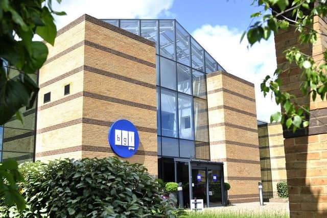 BGL's headquarters in Peterborough.