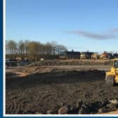 Works progressing on the King's Dyke scheme. Photo: Cambridgeshire County Council