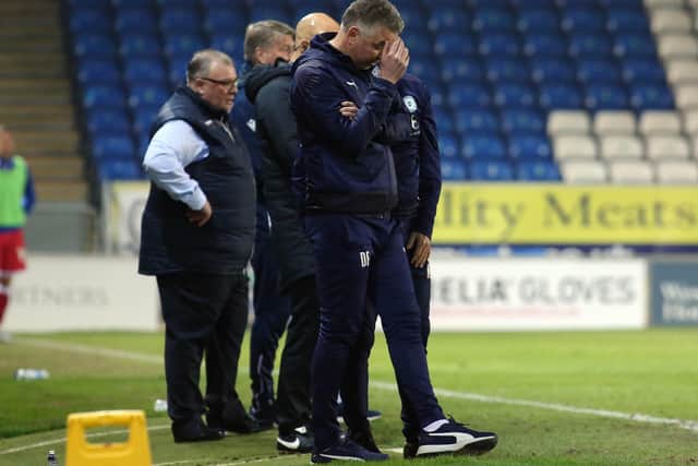 Posh boss Darren Ferguson during the defeat by Gillingham. Photo: Joe Dent/theposh.com.