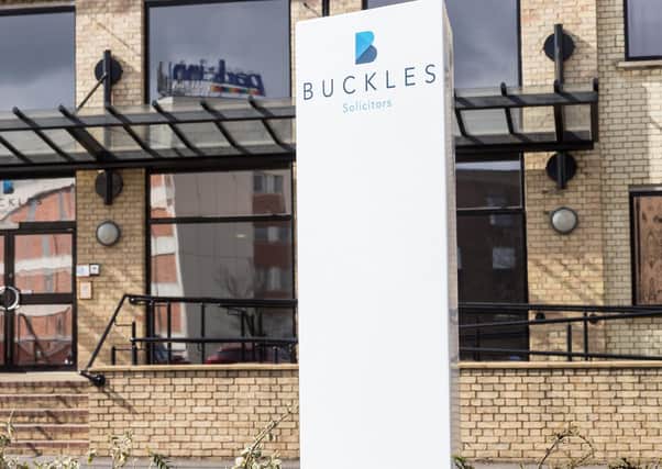 Buckles' offices in Bourges Boulevard, in Peterborough.