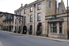 House buyers are paying one of the highest premiums in the country to live within the historic market town of Stamford. The George  in Stamford