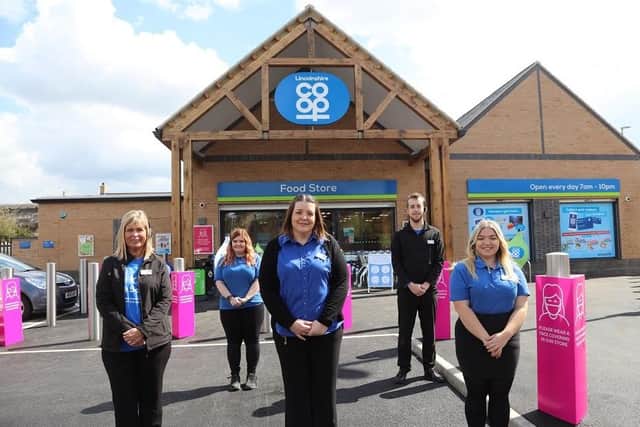 The opening of the new Lincolnshire Co-op