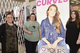 Yours clothing store opens up at Tesco's Serpentine Green. Staff Dannii Green, Chelsea Ralston and Gemma McIlroy EMN-210430-140139009