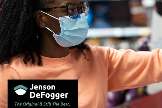 How to wear the Jenson defogger.