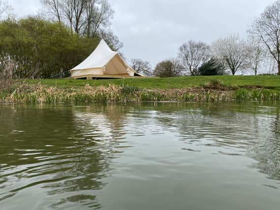 The bell tents