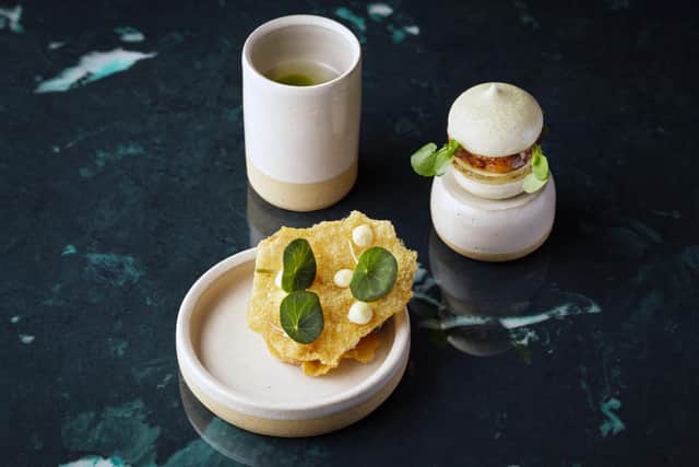 From the menu at Prévost, which reopens on June 22 at the Haycock Manor Hotel.