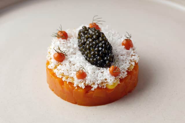 From the menu at Prévost, which reopens on June 22 at the Haycock Manor Hotel.