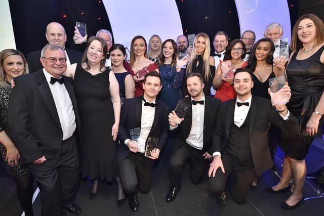 The winners from the Peterborough Telegraph Business Excellence Awards 2019.   EMN-191123-010914009