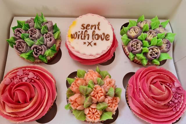 Some of Trina's cupcakes.
