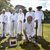 Peterborough and Northants croquet teams with (front) captains Paul Chard and Paul Hetherington EMN-210516-144439009